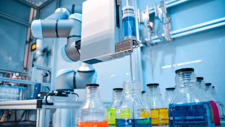 Einsatz von Laborrobotik bei der Probenahme